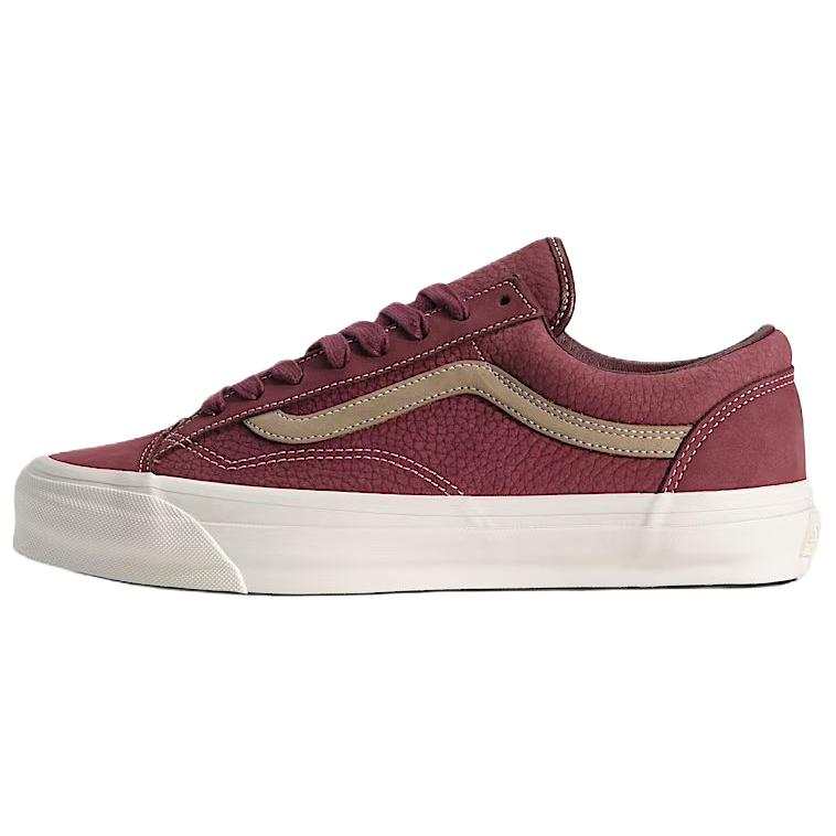 Vans Premium Old Skool Skateboard Shoes Unisex Royal Harbor Red