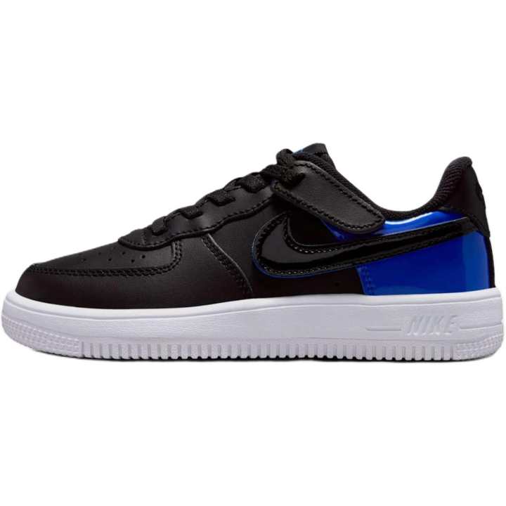 Nike Nike Air Force 1 Skateboard Shoes Black Blue Kids'