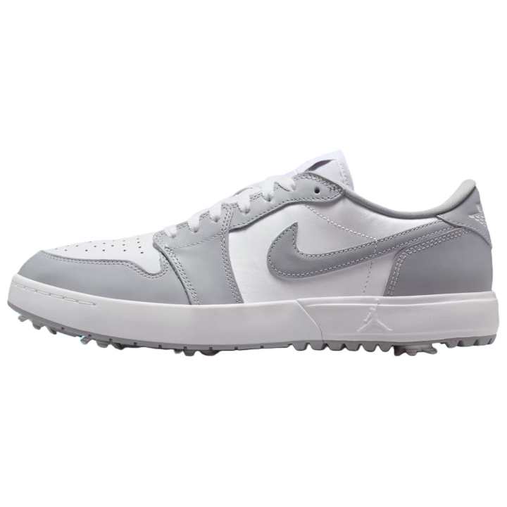 Jordan Jordan Air Jordan 1 Low top Golf Shoes Unisex Gray White
