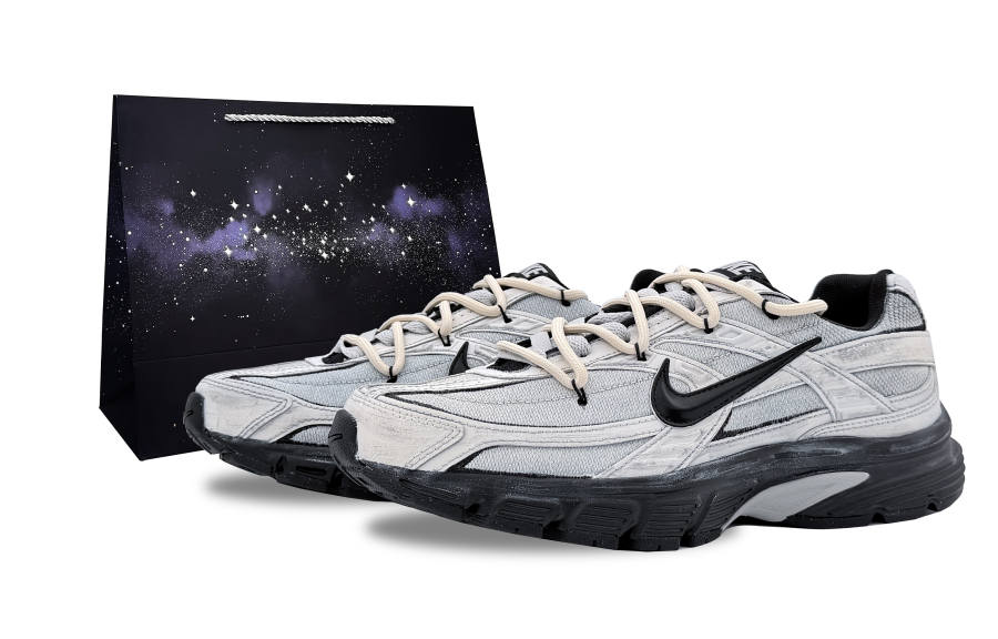 Nike Nike Initiator Abrasion Resistant Abrasion Resistant Low top Running Shoes Men's Black Gray