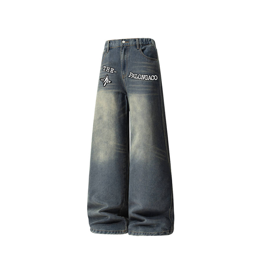 PAL ONGACO Jeans Unisex Moderate Straight Fit Pants