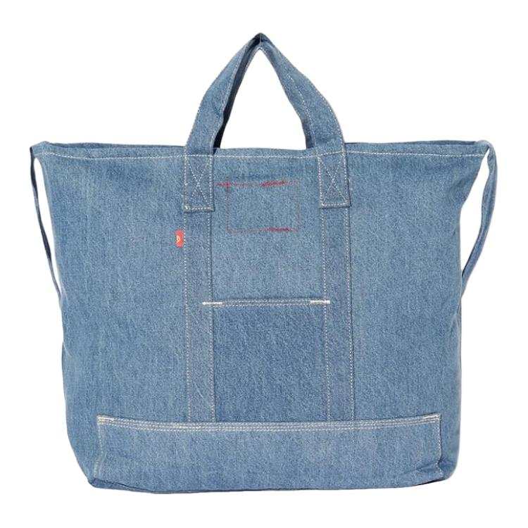 Levis Cotton Shoulder Bag, Crossbody Bag, Handbag Unisex Denim Blue