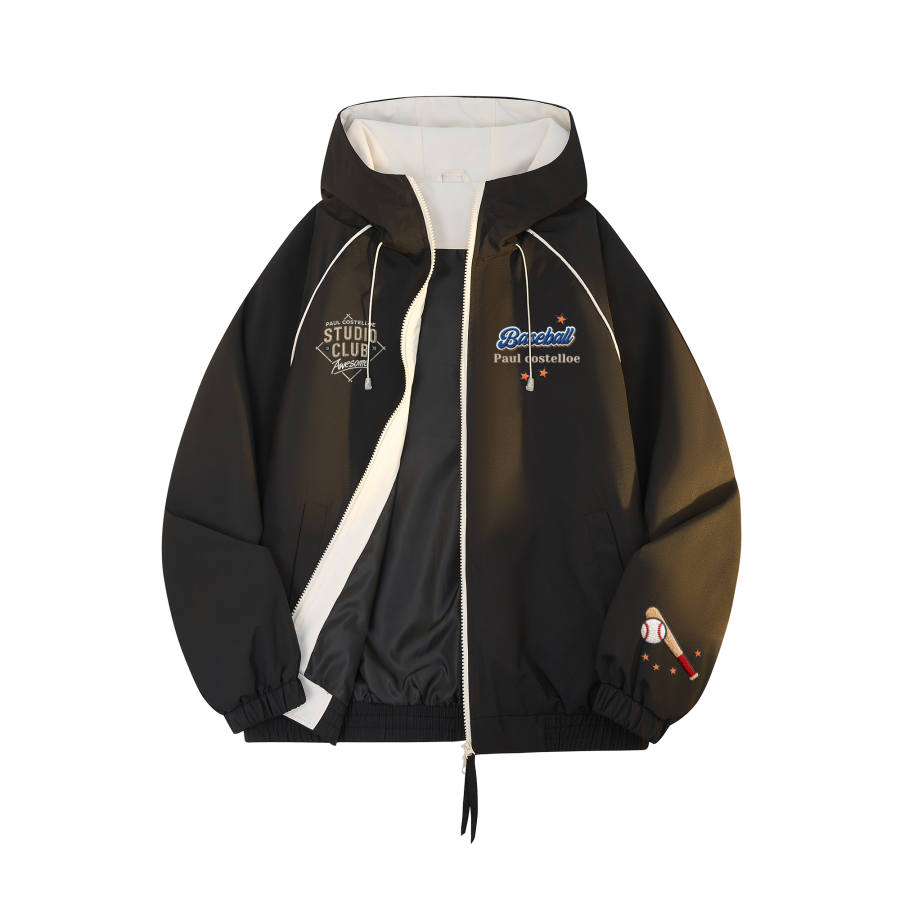 PAUL COSTELLOE Jackets Unisex Hooded Moderate Workwear