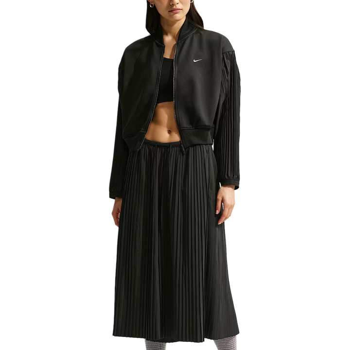 Nike Nike Sportswear Jackets Women's Black/Sail White Baseball Collar Moderate Other