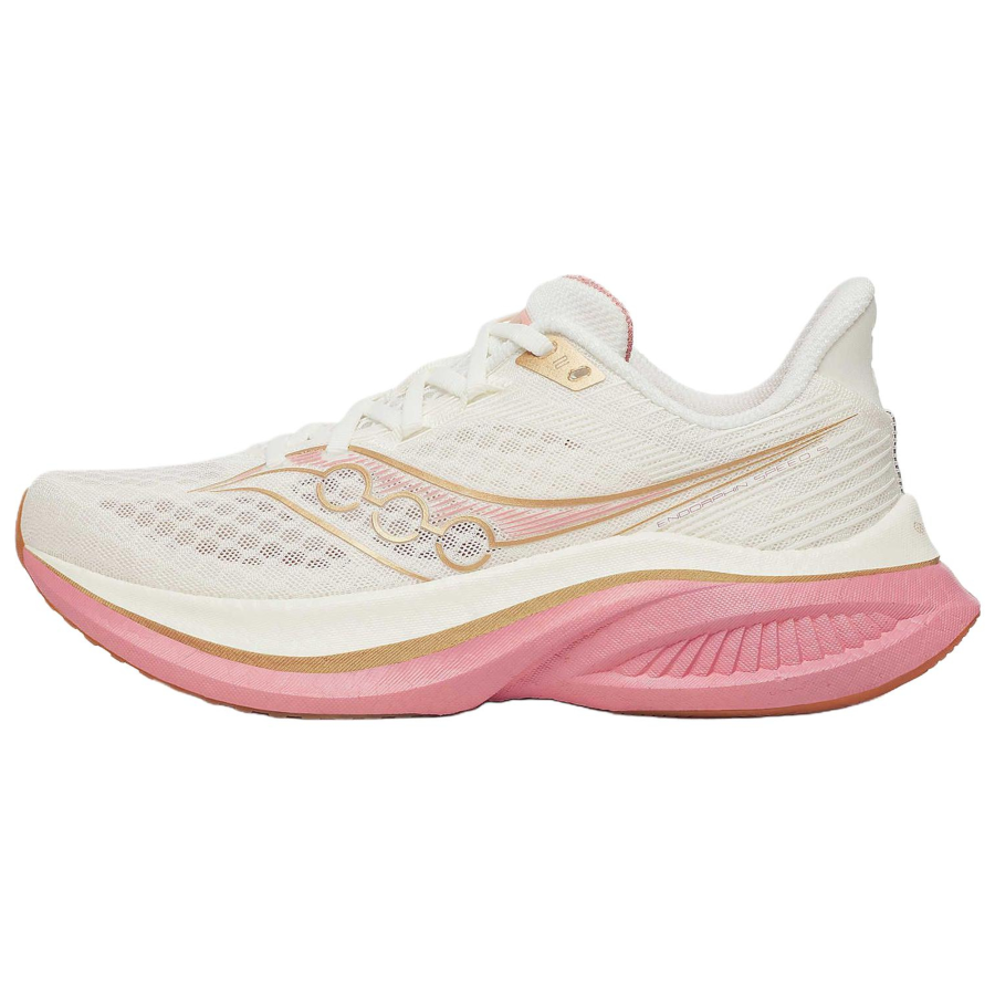 Saucony Endorphin Speed 5 Running Shoes Women's Beige Pink