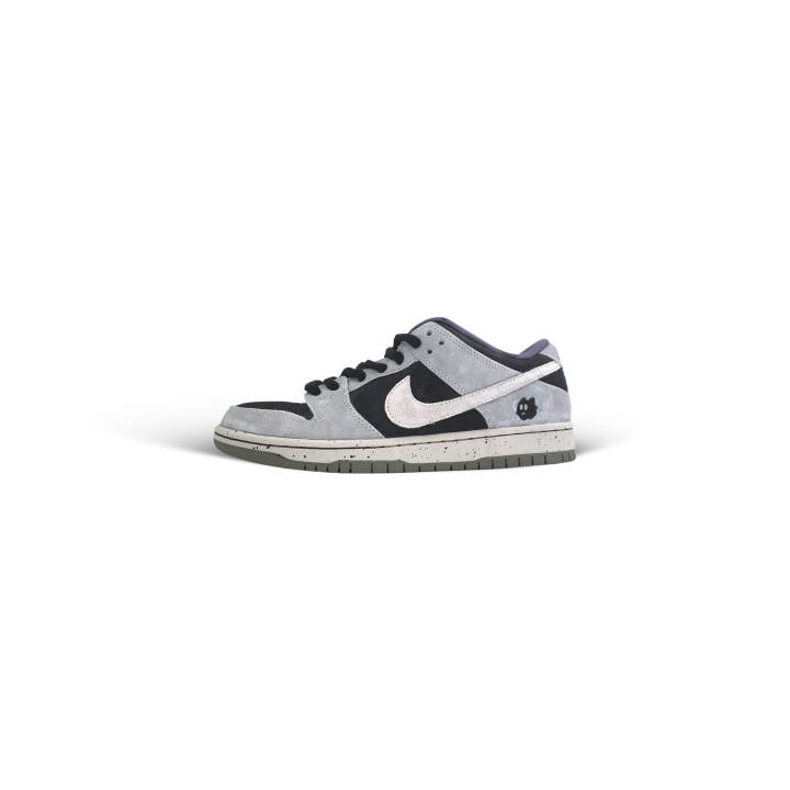 Nike Nike Dunk SB Small Coal Ball Suede Abrasion Resistant Abrasion Resistant Low top Couple Unisex Black White Gray
