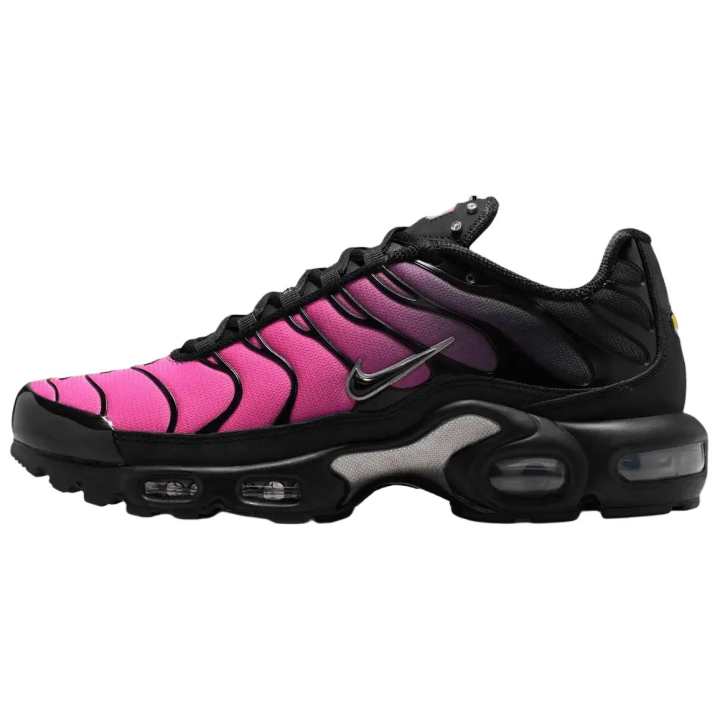 Nike Nike Air Max Plus Running Shoes Women's Black Pink