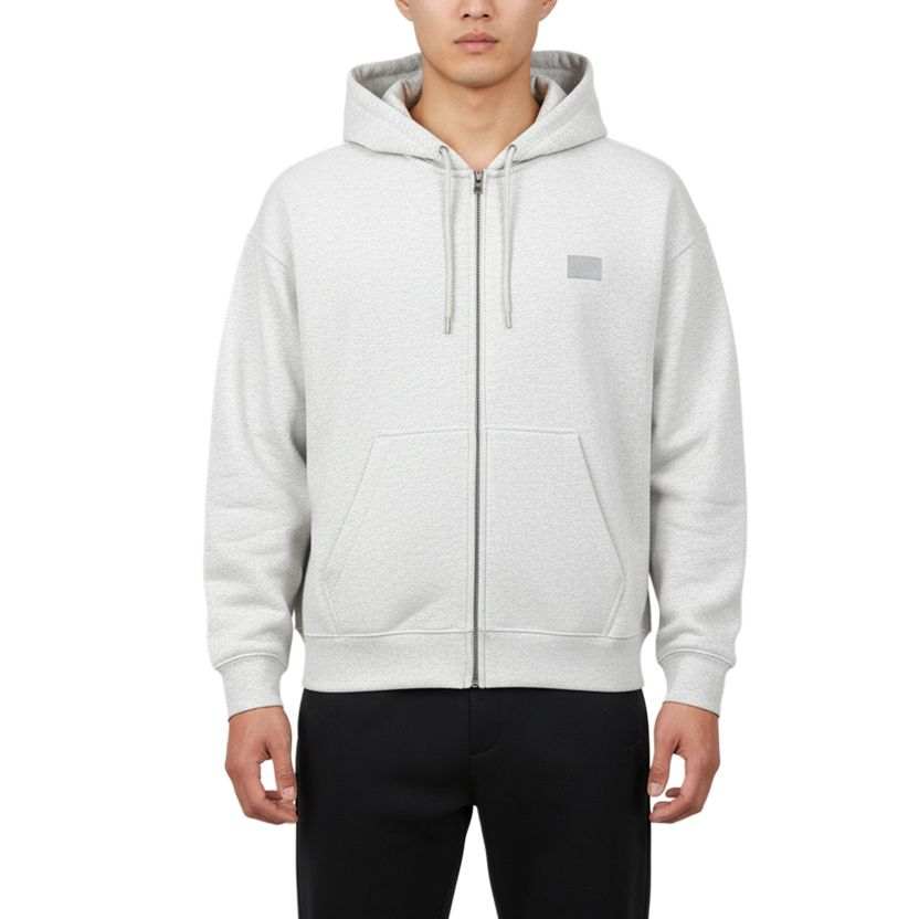 Vans Vans PREMIUM Sweatshirts Men's Gray Hooded Moderate Regular