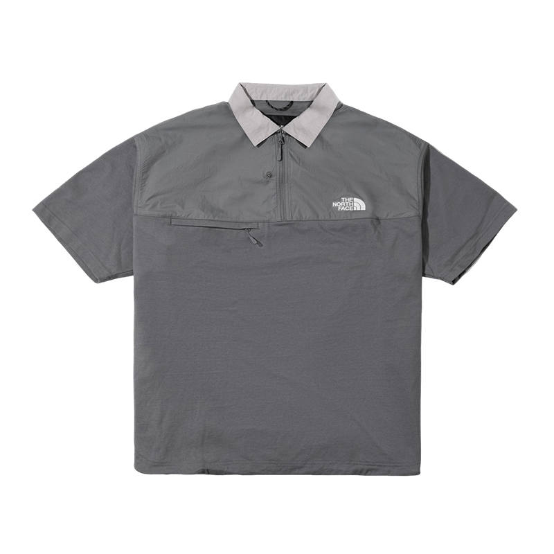 THE NORTH FACE Polo Shirt Men's Pearl Gray