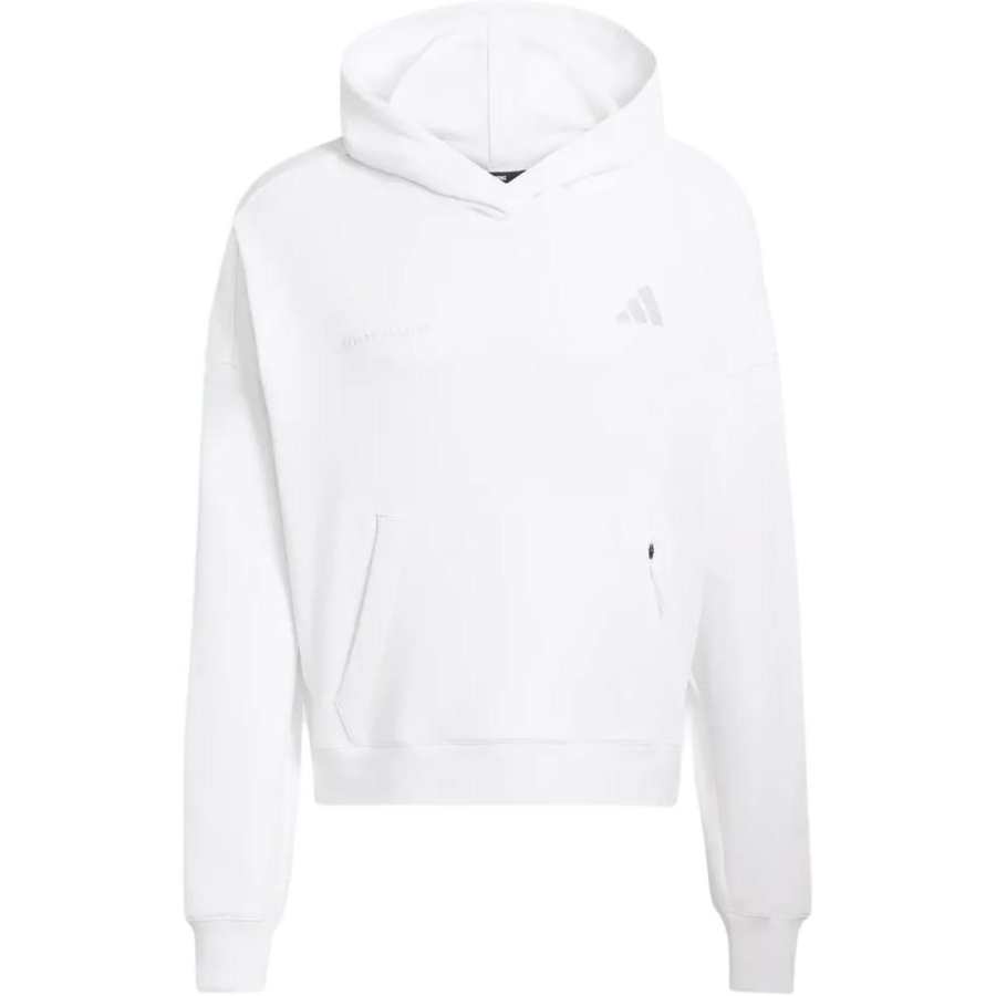 Adidas Adidas Sweatshirts Men's White Hooded Moderate