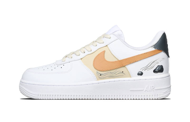 Nike Nike Air Force 1 Withered Mountain Water Cow Leather Abrasion Resistant Abrasion Resistant Low top Skateboard Shoes