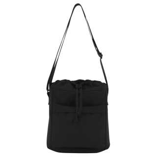 UNIQLO Polyester Crossbody Bag, Shoulder Bag Mini Unisex Black