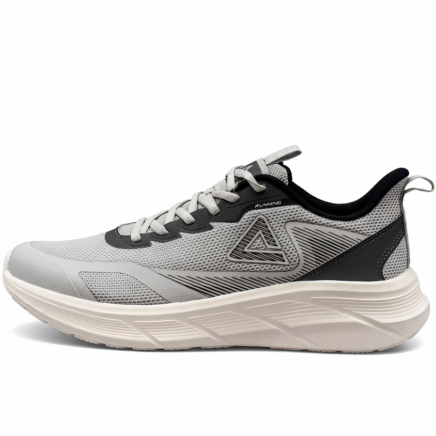 PEAK Taichi 7.0 Textile, Mesh Low top Taichi Technology Training Running Shoes Men's Smoke Gray