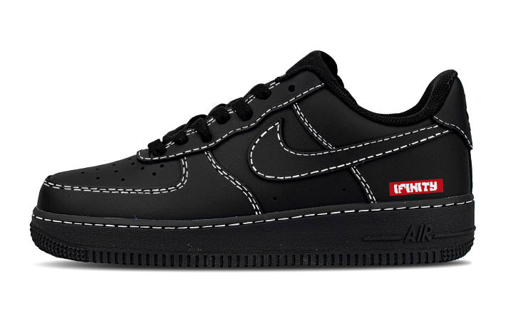 Nike Nike Air Force 1 Little Ash Realm Leather Abrasion Resistant Slip Resistant Abrasion Resistant Slip Resistant Low top