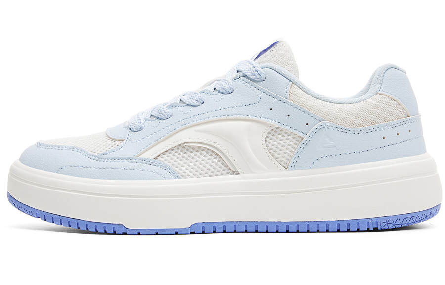 PEAK Taichi Minimalist White, Mesh Low top Skateboard Shoes Men's Moon Blue White