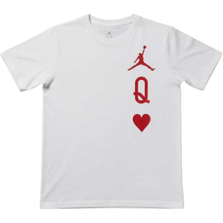 Jordan Jordan Flight T Shirts Women's White Crew Neck