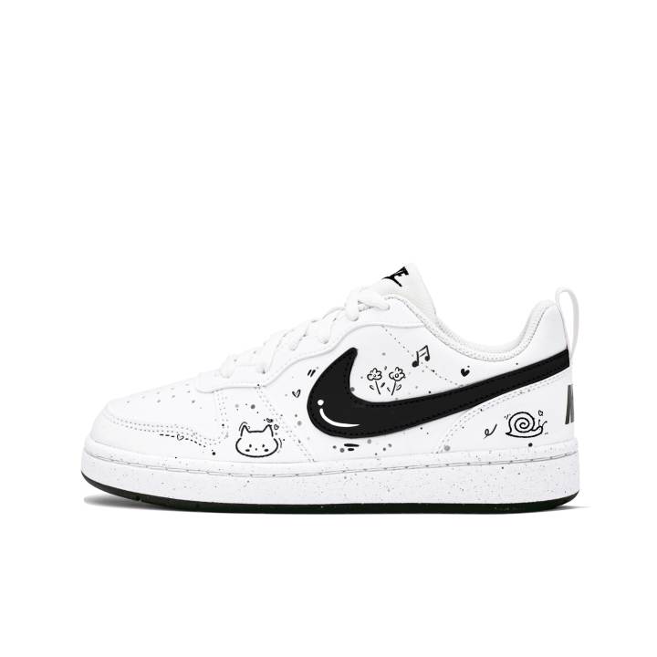 Nike Nike Court Borough Abrasion Resistant Breathable Low top Skateboard Shoes