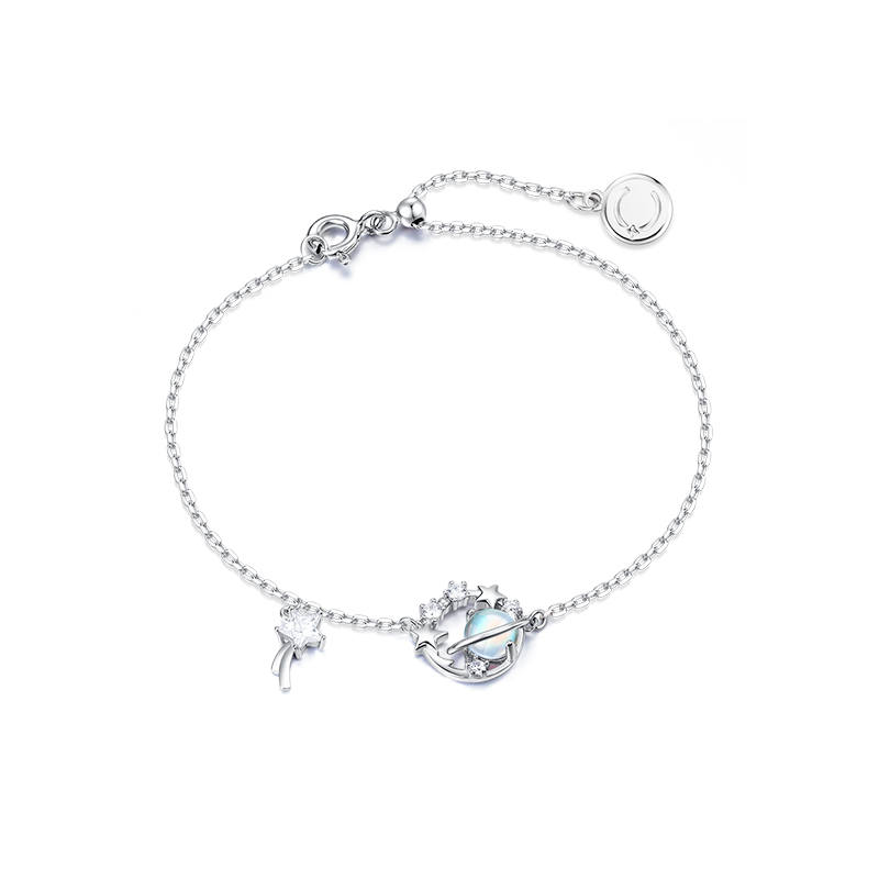 FANCI 925 Sterling Silver Synthetic Cubic Zirconia Jewelry Women's