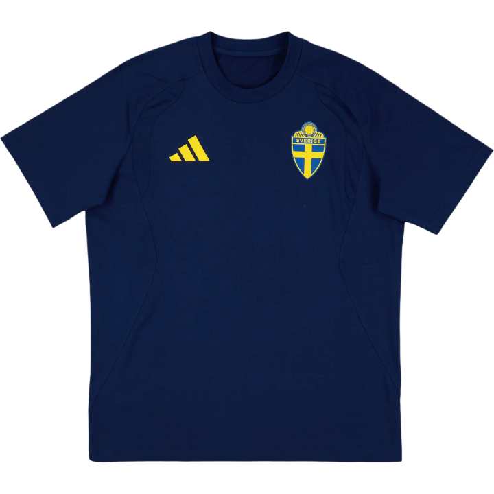Adidas Adidas T Shirts Men's Marine Blue Crew Neck