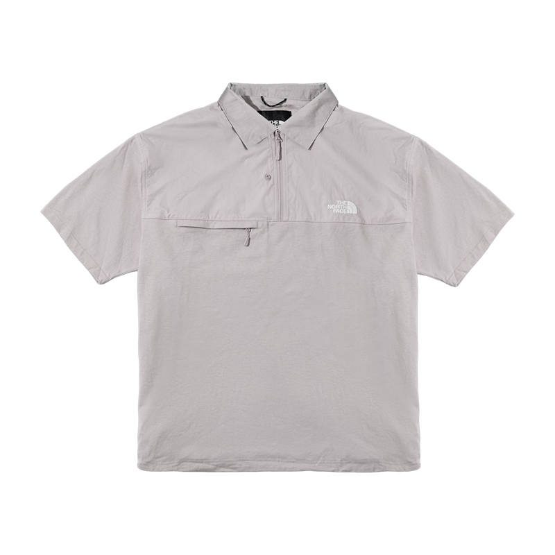 THE NORTH FACE Polo Shirt Men's Moon Shadow Gray