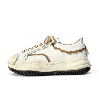 CJZKYUHU Casual Shoes Unisex Low Top Apricot White