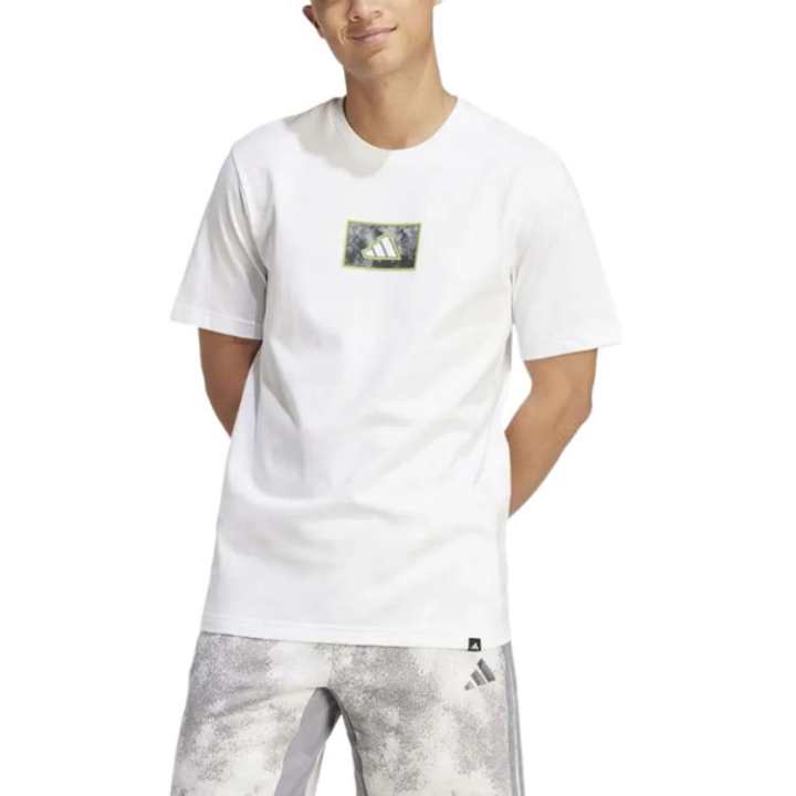 Adidas Adidas T Shirts Men's White Crew Neck