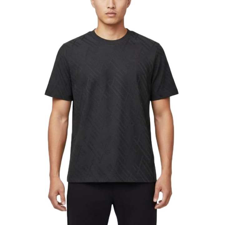 Adidas Adidas Running T Shirts Men's Black Moderate