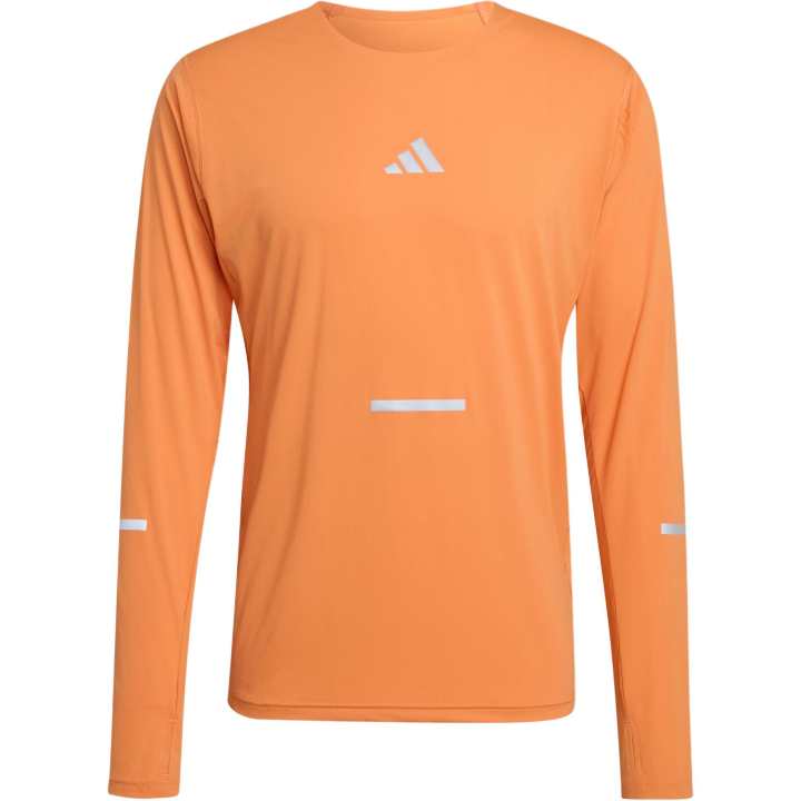 Adidas Adidas Running T Shirts Men's Dark Orange Yellow