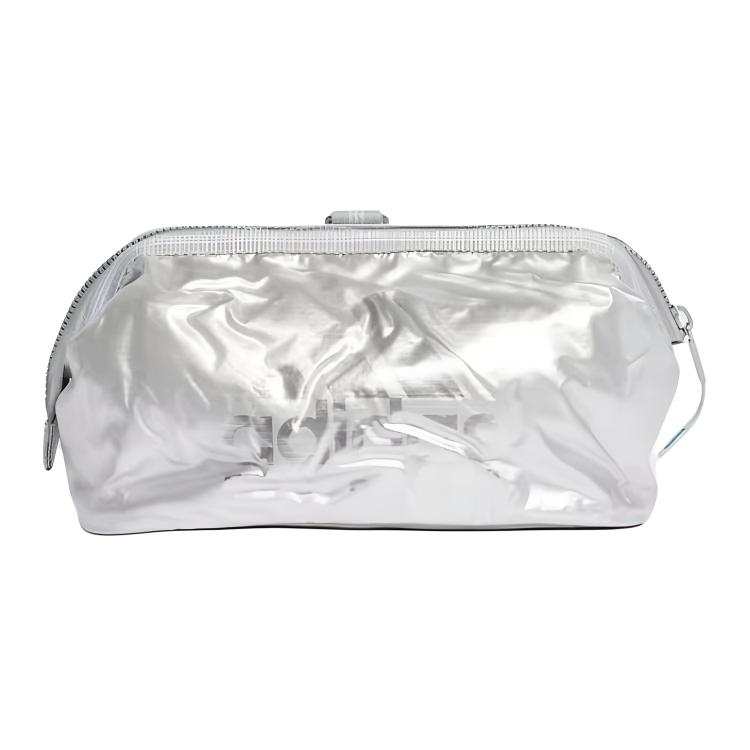 Adidas Adidas TPU Toiletry Bag, Travel Storage Bag Unisex Metallic Silver