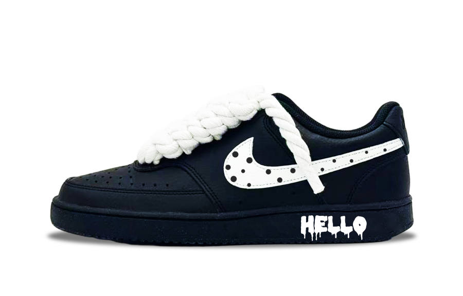 Nike Nike Court Vision Low NN Modern Era, Versatile Fashion Shoes Synthetic Leather Abrasion Resistant Low top