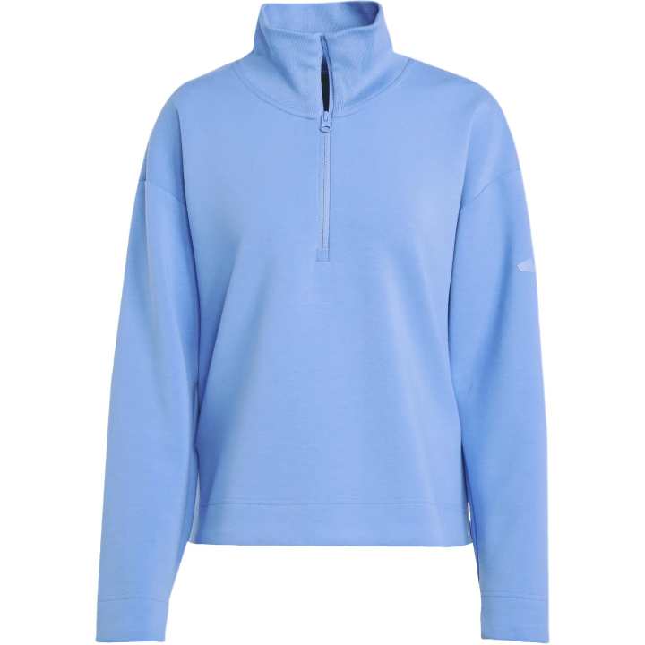 Adidas Adidas Sweatshirts Women's Blue Stand Collar Moderate