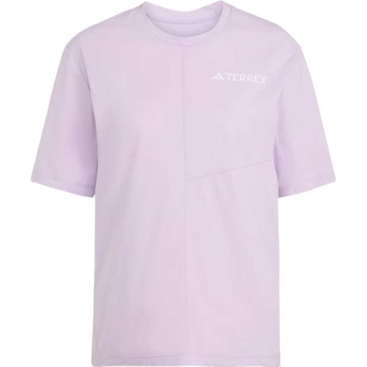 Adidas Adidas Terrex T Shirts Women's Lilac Crew Neck