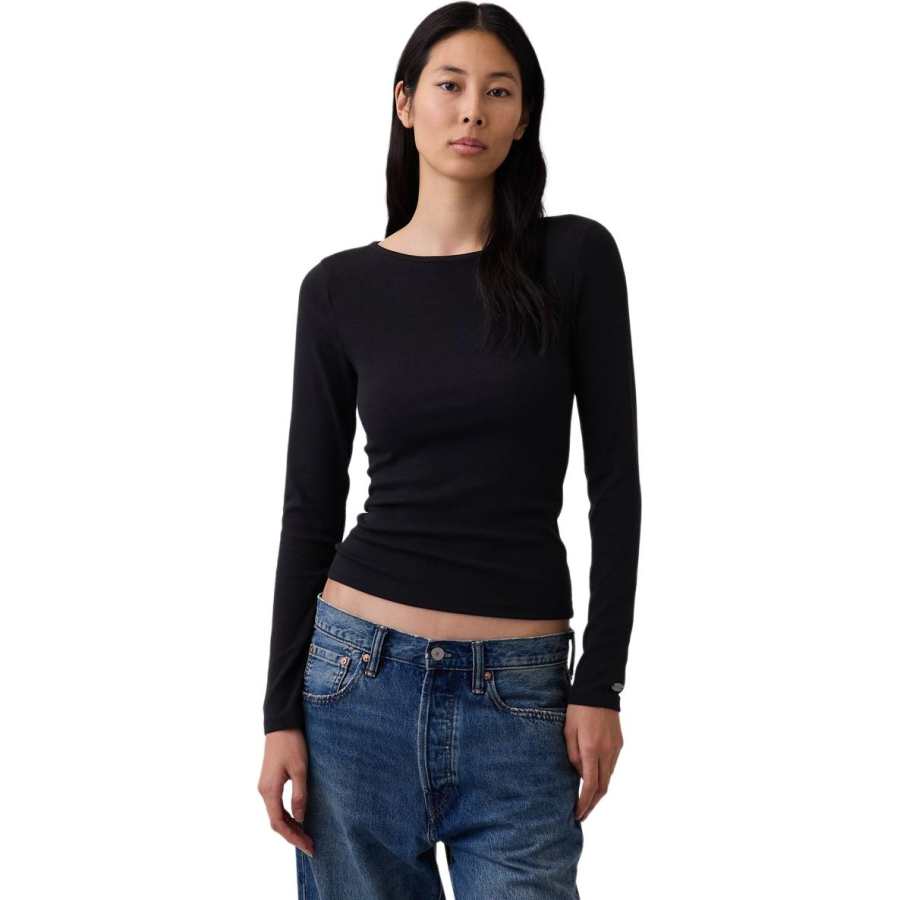 GAP T Shirts Women's Crew Neck Moderate