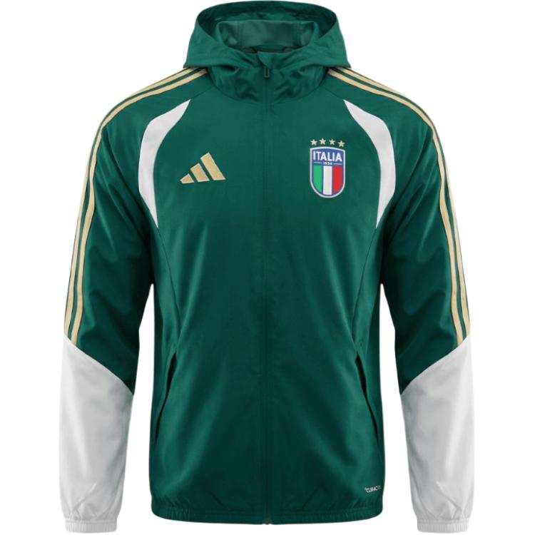 Adidas Adidas Jackets Men's Green Hooded Moderate Other