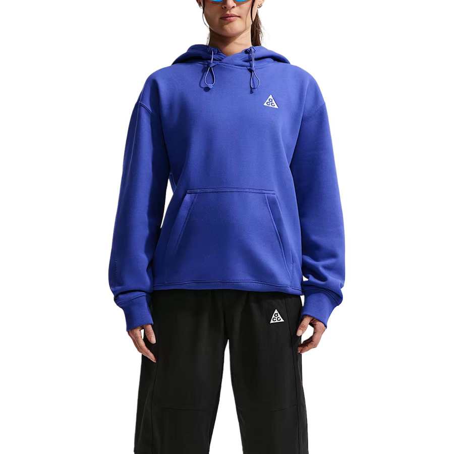 Nike Nike ACG Therma FIT Loose Fit Thermal Fleece Lined Hooded Pullover Long Sleeved Sweatshirt Unisex