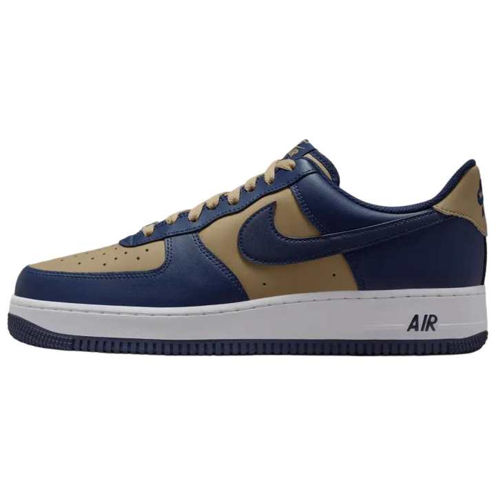 Nike Nike Air Force 1 Skateboard Shoes Unisex Khaki Blue