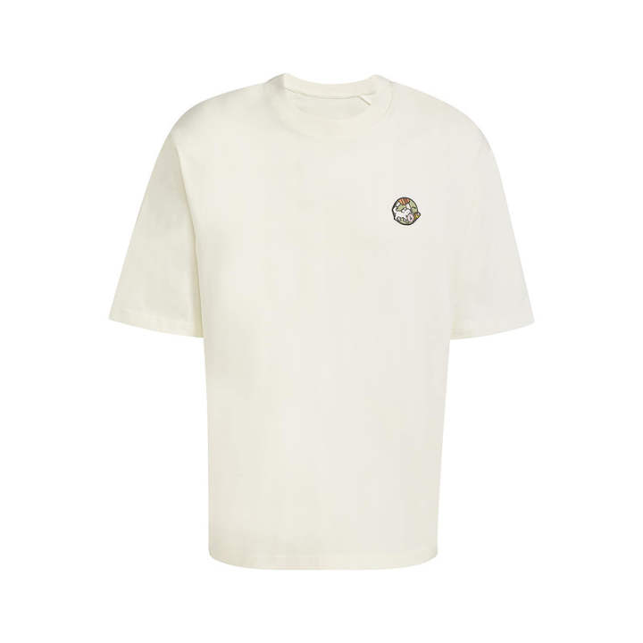 Adidas Adidas T Shirts Men's Beige Apricot Henry Collar Moderate