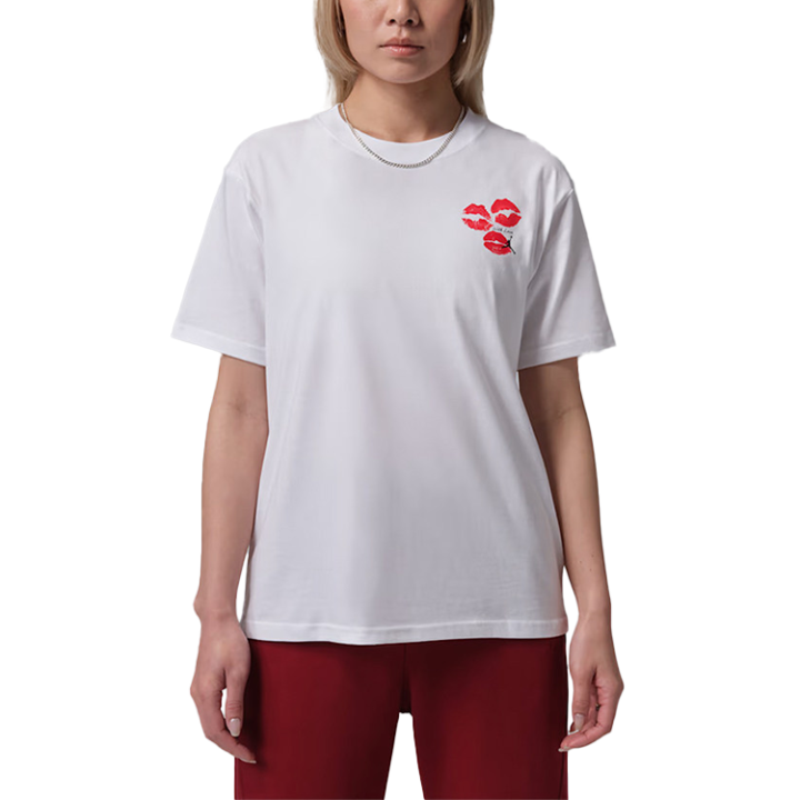 Jordan Jordan T Shirts Women's White Crew Neck