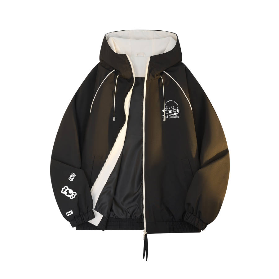 PAUL COSTELLOE Jackets Unisex Hooded Moderate Workwear