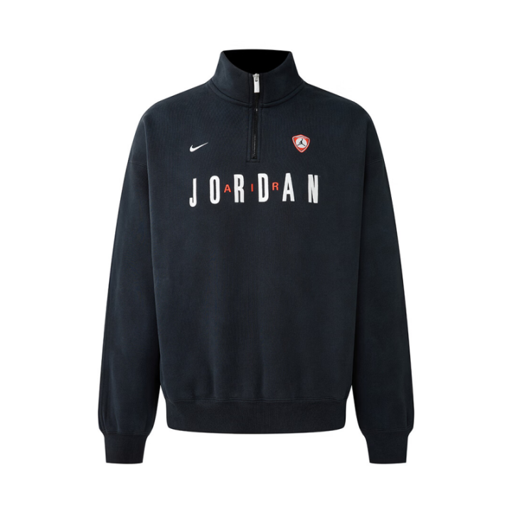 Jordan Jordan Sweatshirts Men's Black Stand Collar Moderate