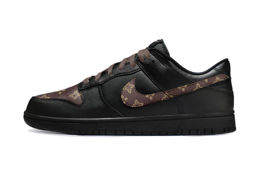 Nike Nike Dunk LOUIS Perpetual Calendar Leather Abrasion Resistant Slip Resistant Abrasion Resistant Slip Resistant Low top