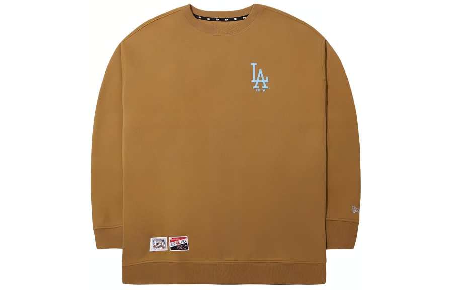 New Era x MLB SS24 Los Angeles Dodgers Sweatshirt Unisex Khaki