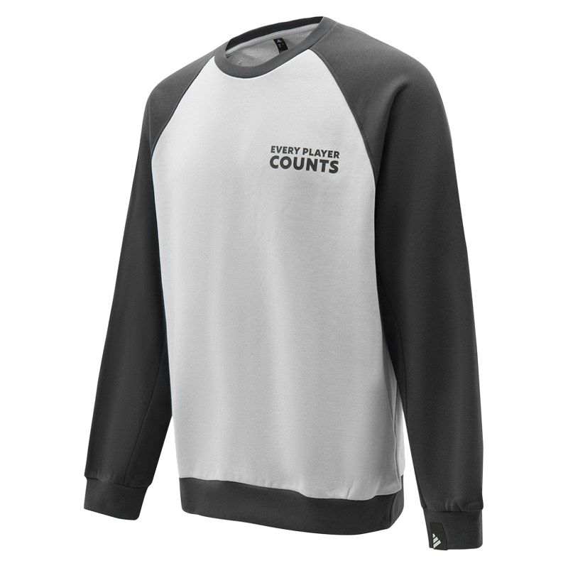 Adidas Adidas Sweatshirts Men's Gray Crew Neck Moderate