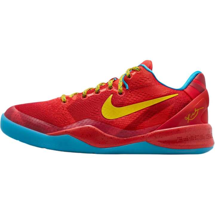 Nike Nike Kobe 8 Low top Basketball Shoes Red Unisex
