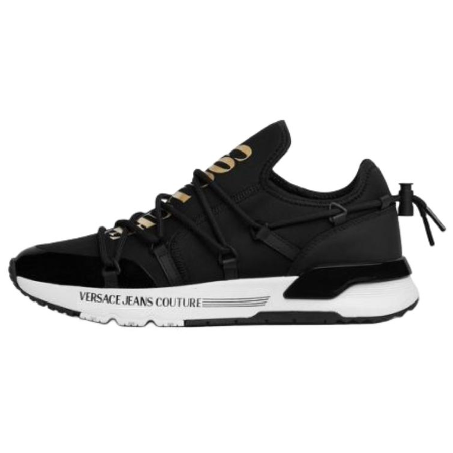 VERSACE JEANS COUTURE Low top Casual Shoes Men's Black