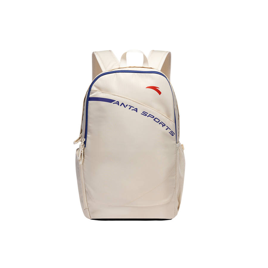 ANTA Anta Badminton Fabric Backpack Regular Unisex Ivory White