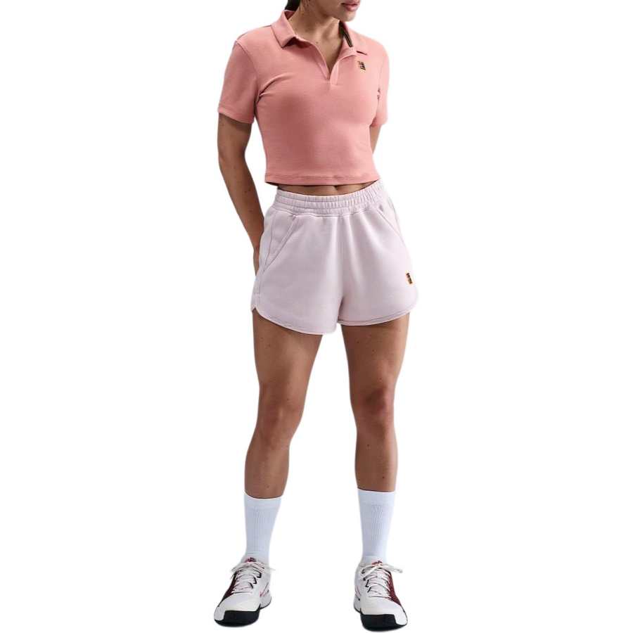 Nike NikeCourt Heritage Women's Short-Sleeve Cropped Tennis Polo