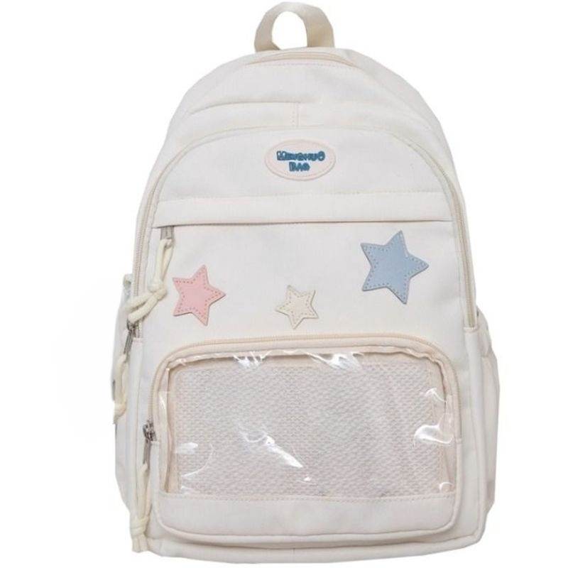 Tonlion Nylon Fabric Backpack Large Women's