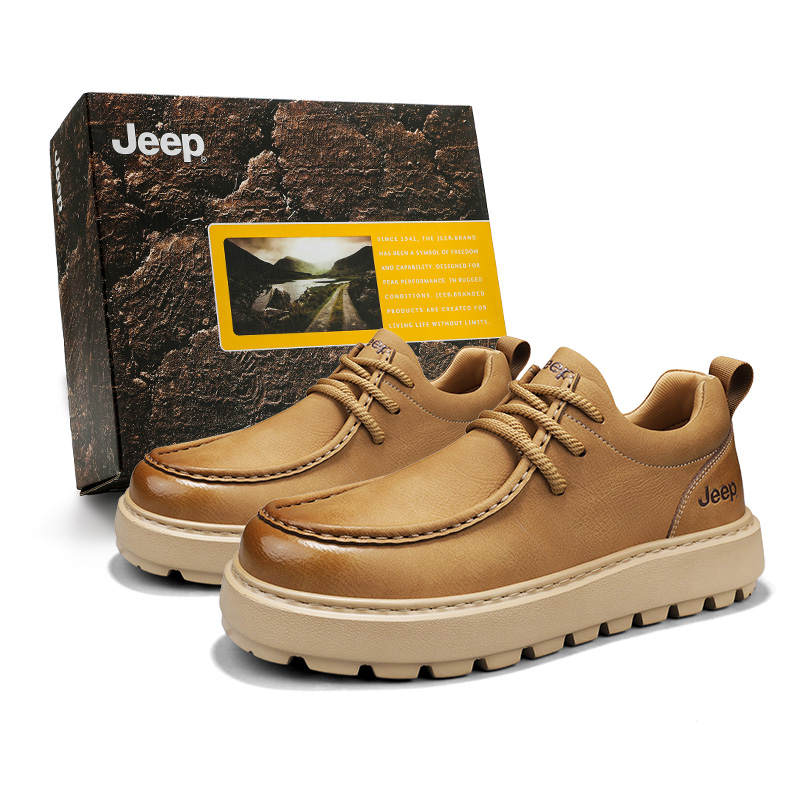 Jeep Cushioning Abrasion Resistant Low top Casual Shoes Men's