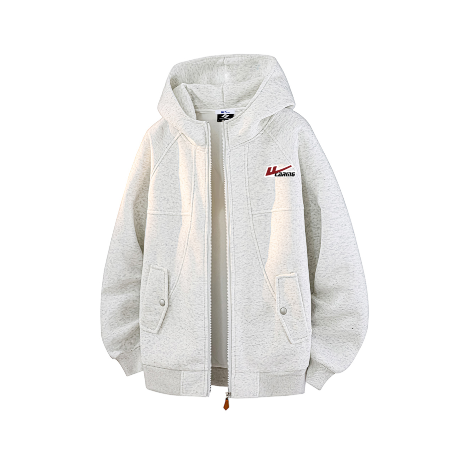 WARRIOR Sweatshirts Unisex Hooded Moderate Cardigan